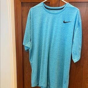 Nike Dri-Fit Men's Aqua Short Sleeve Tee XX Large